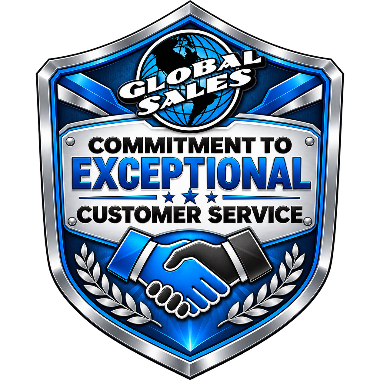 Global Sales commitment to exceptional customer service