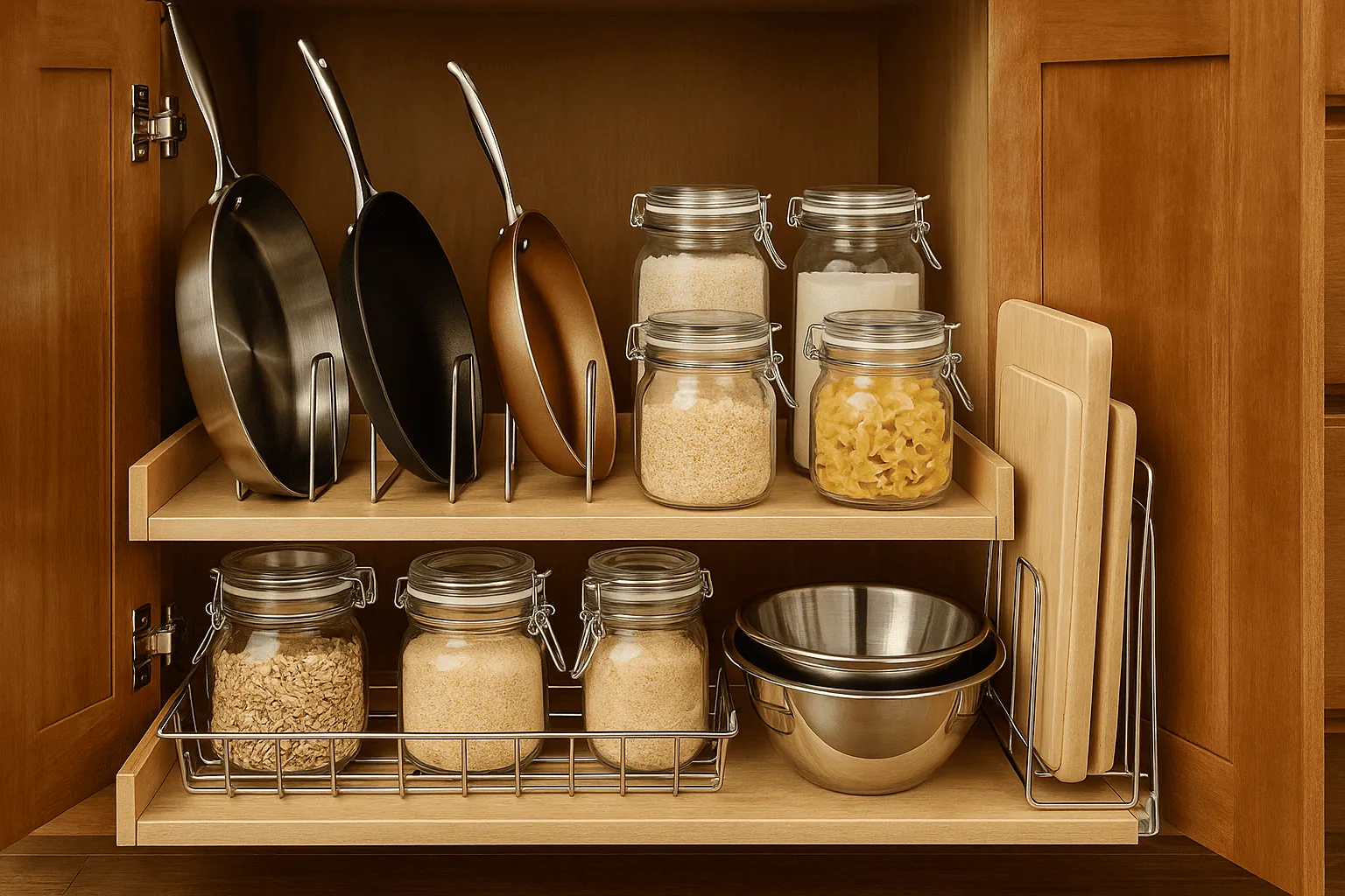 Pull-Out Organizers & Functional Accessories