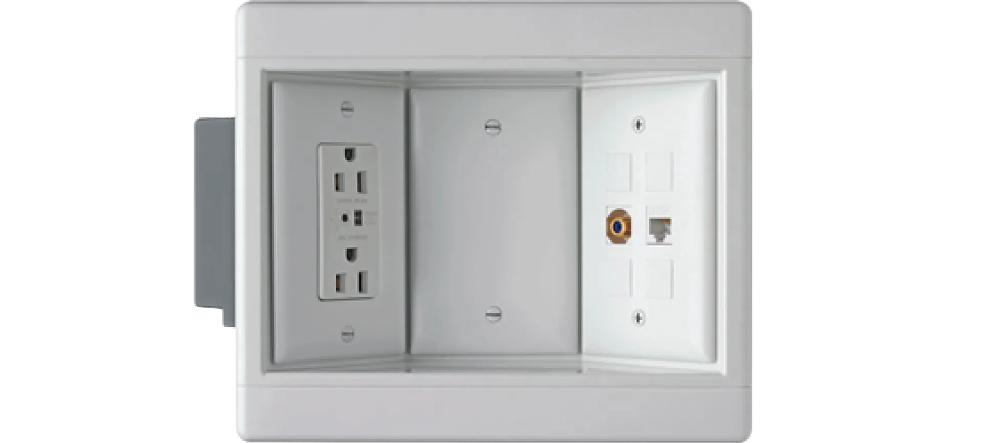 Recessed TV box